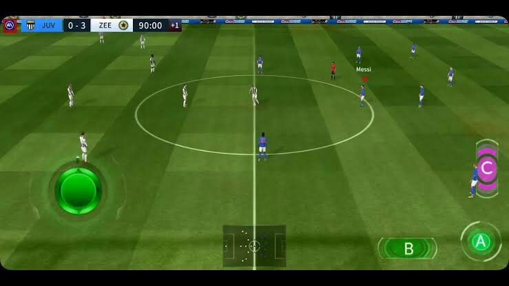 Dream league soccer gameplay