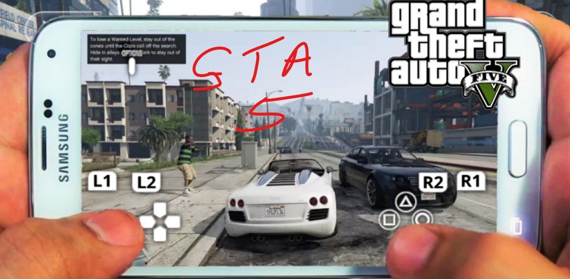 GTA 5 apk obb data for android