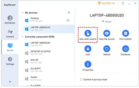 Access Assigned Computers