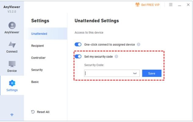 access computer security code