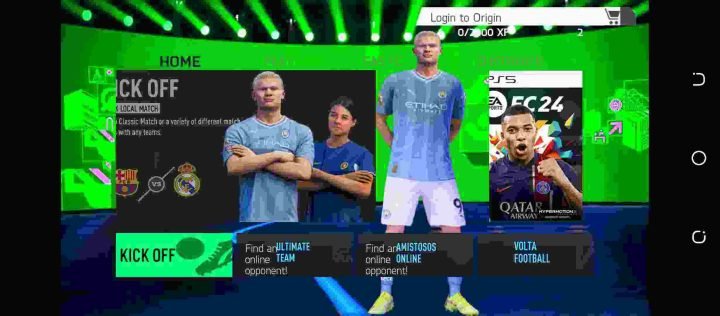 EA Sports FC 2024 Haaland Cover EA Sports FC 2024 Haaland Cover