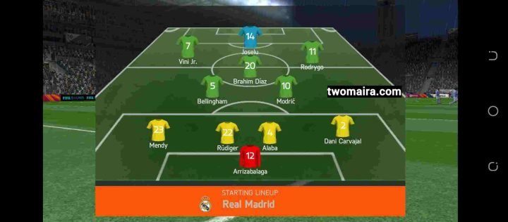 EA Sports FC 24 Mod Real Madrid Lineup EA Sports FC 24 Mod Real Madrid Lineup