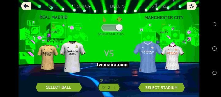 Real Madrid vs Man City EA Sports FC 24 Mod